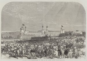 Ankomst av Indiens generalguvernör till Lahore Railway Station